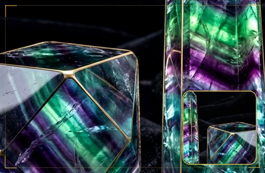 Chakra-themed Crystal Sets